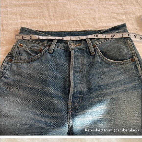 RE/DONE 90s high rise loose jeans 6 - Picture 6 of 7